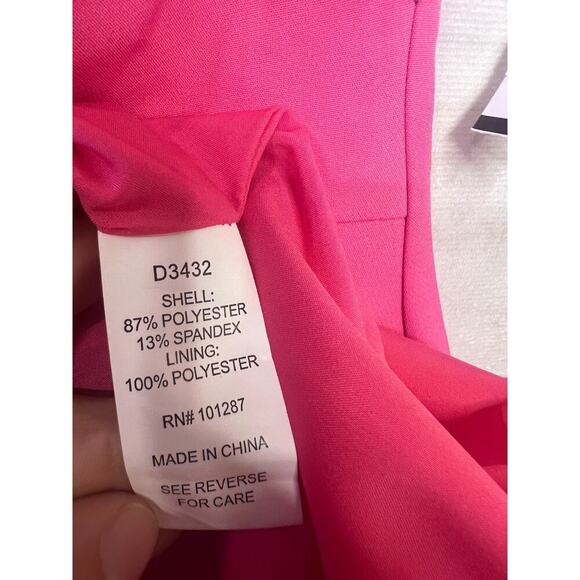 NWT Alexia Admor Hot Pink Dress Size 6 Stunning - Picture 4 of 7